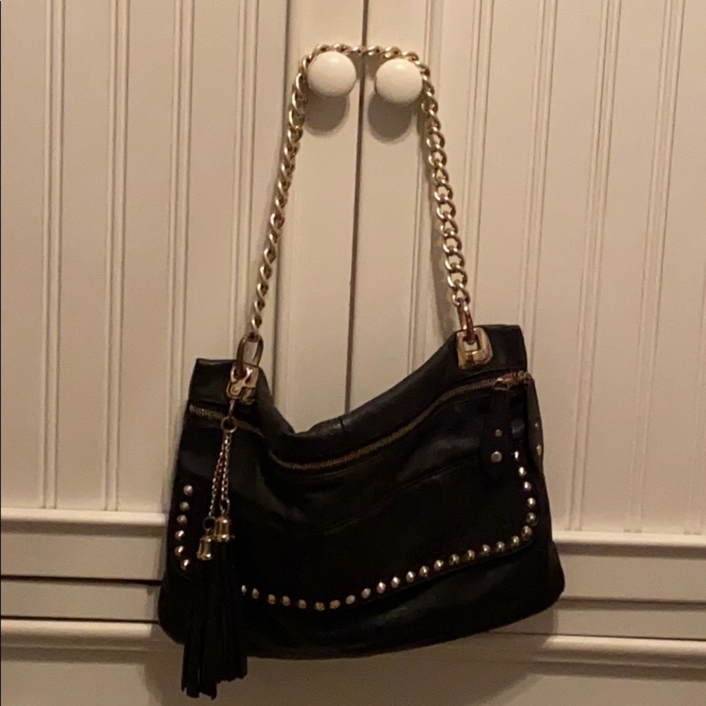 Urban expressions chain purse - rock on!